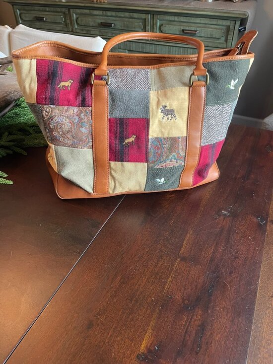 L.L. Bean Handbags - Vintage 90's  L.L.Bean Boat & Tote Bag